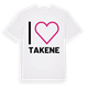 Jag älskar Takene t-shirt stort tryck