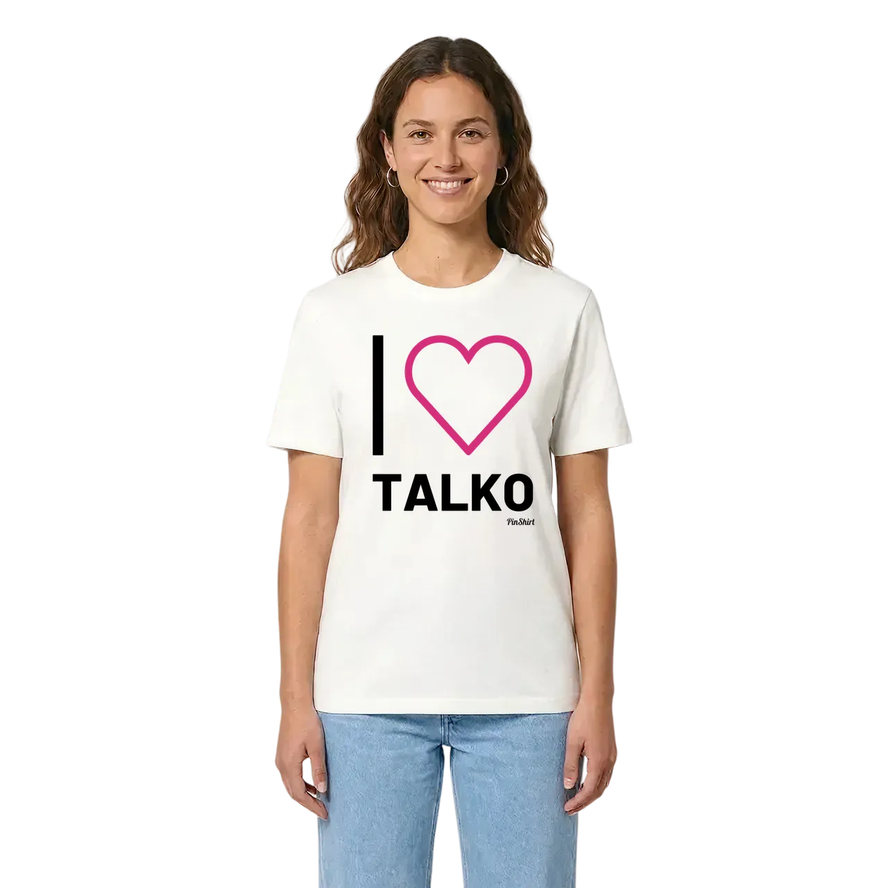 Jag älskar Talko t-shirt stort tryck i miljö