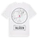 White t-shirt med Tallåsen t-shirt