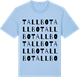 Blue Soul t-shirt med Tallbo ordlek t-shirt