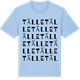 Blue Soul t-shirt med Tälle ordlek t-shirt
