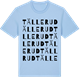 Blue Soul t-shirt med Tällerud ordlek t-shirt