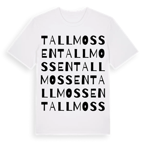 Tallmossen ordlek t-shirt – ekologisk bomull t-shirt från PinShirt