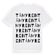 Tåmyren ordlek t-shirt