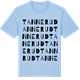 Blue Soul t-shirt med Tannerud ordlek t-shirt