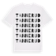 Tannerud ordlek t-shirt