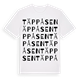 Täppåsen ordlek t-shirt