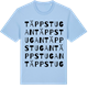 Blue Soul t-shirt med Täppstugan ordlek t-shirt