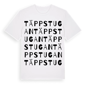 Täppstugan ordlek t-shirt – ekologisk bomull t-shirt från PinShirt