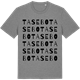 Mid Heather Gray t-shirt med Tasebo ordlek t-shirt