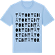 Blue Soul t-shirt med Tätorten ordlek t-shirt