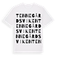 Tennegårdsviken ordlek t-shirt