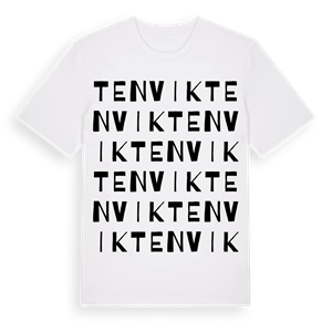 Tenvik ordlek t-shirt – ekologisk bomull t-shirt från PinShirt