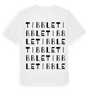 Tibble ordlek t-shirt – ekologisk bomull t-shirt från PinShirt