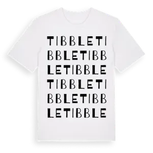 Tibble ordlek t-shirt – ekologisk bomull t-shirt från Pinshirt