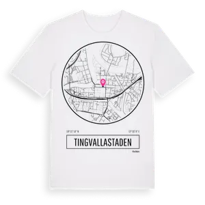 Tingvallastaden t-shirt – ekologisk bomull t-shirt från Pinshirt