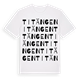 Titängen ordlek t-shirt