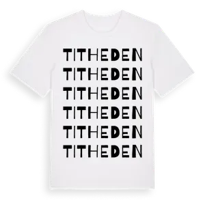 Titheden ordlek t-shirt – ekologisk bomull t-shirt från Pinshirt