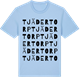Blue Soul t-shirt med Tjädertorp ordlek t-shirt