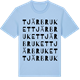 Blue Soul t-shirt med Tjärbruket ordlek t-shirt