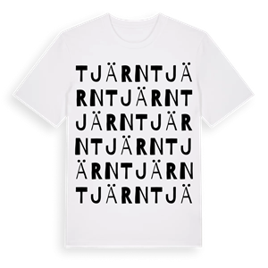 Tjärn ordlek t-shirt – ekologisk bomull t-shirt från PinShirt