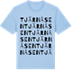 Blue Soul t-shirt med Tjärnåsen ordlek t-shirt