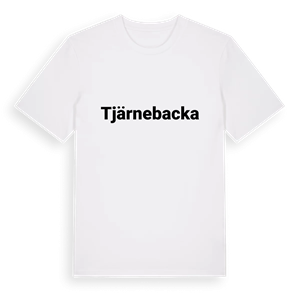 Tjärnebacka fetstil t-shirt – ekologisk bomull t-shirt från PinShirt