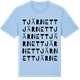 Blue Soul t-shirt med Tjärnet ordlek t-shirt