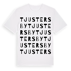 Tjustersby ordlek t-shirt – ekologisk bomull t-shirt från Pinshirt
