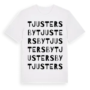 Tjustersby ordlek t-shirt – ekologisk bomull t-shirt från Pinshirt