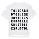Tollesrud ordlek t-shirt