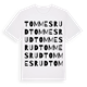 Tommesrud ordlek t-shirt