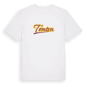 Tomten baseball t-shirt – ekologisk bomull t-shirt från PinShirt