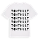 Tomthult ordlek t-shirt