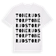 Tonerudstorp ordlek t-shirt