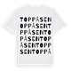Toppåsen ordlek t-shirt