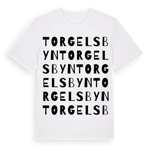 Torgelsbyn ordlek t-shirt – ekologisk bomull t-shirt från PinShirt