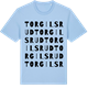 Blue Soul t-shirt med Torgilsrud ordlek t-shirt
