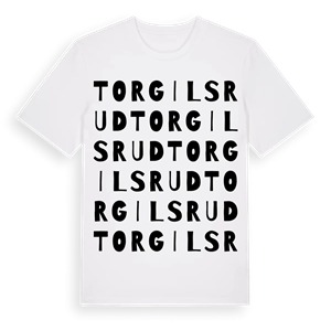 Torgilsrud ordlek t-shirt – ekologisk bomull t-shirt från PinShirt