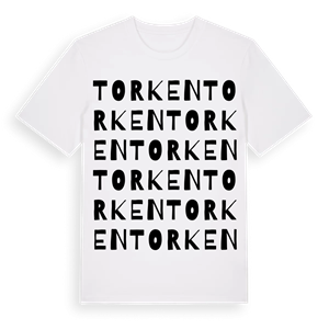 Torken ordlek t-shirt – ekologisk bomull t-shirt från PinShirt
