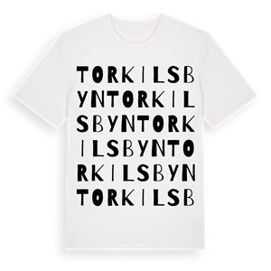 Torkilsbyn ordlek t-shirt – ekologisk bomull t-shirt från Pinshirt