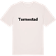 Vintage White t-shirt med Tormestad fetstil t-shirt