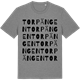 Mid Heather Gray t-shirt med Torpängen ordlek t-shirt