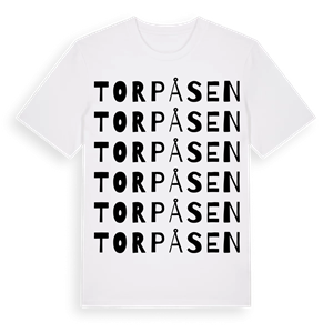 Torpåsen ordlek t-shirt – ekologisk bomull t-shirt från PinShirt
