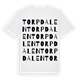 Torpdalen ordlek t-shirt