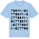 Blue Soul t-shirt med Torphaget ordlek t-shirt