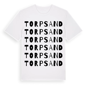 Torpsand ordlek t-shirt – ekologisk bomull t-shirt från PinShirt