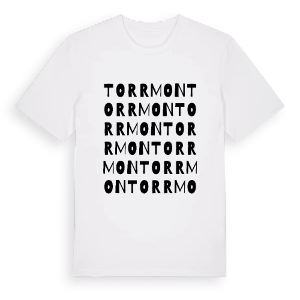 Torrmon ordlek t-shirt – ekologisk bomull t-shirt från PinShirt
