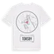 White t-shirt med Torsby t-shirt