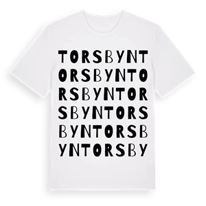 Torsbyn ordlek t-shirt – ekologisk bomull t-shirt från PinShirt